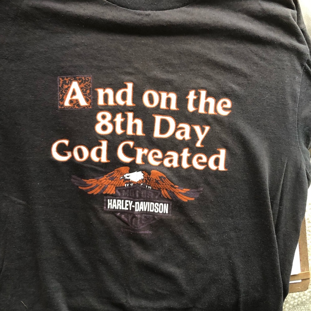Vintage Harley Davidson Tee Shirt 1982 - Picture 3 of 9